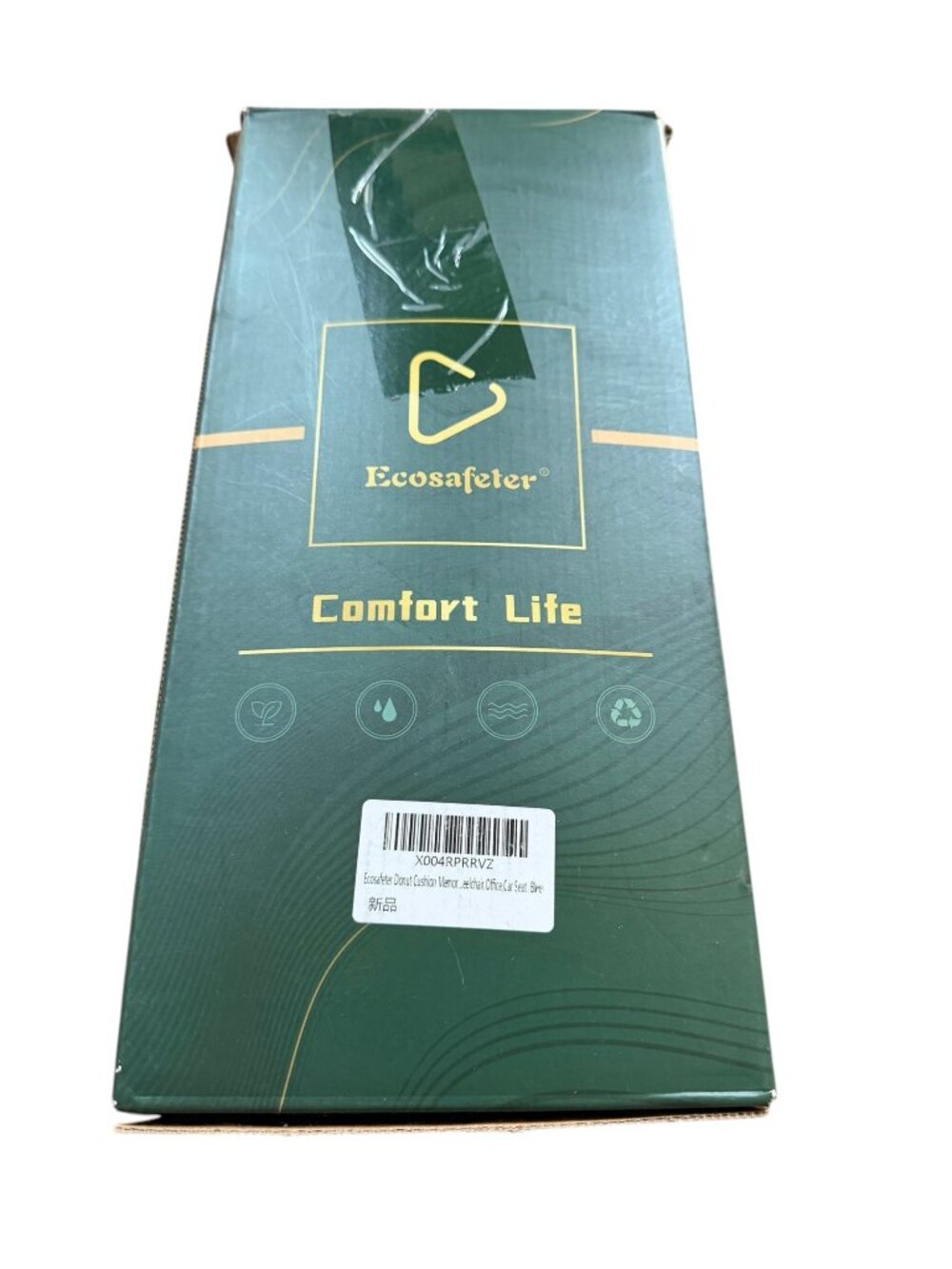 Ecosafeter Donut Cushion Memory Foam For Wheelchair Office & Car Seat